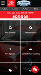 Mobile Screenshot of lakesidetoyota.com